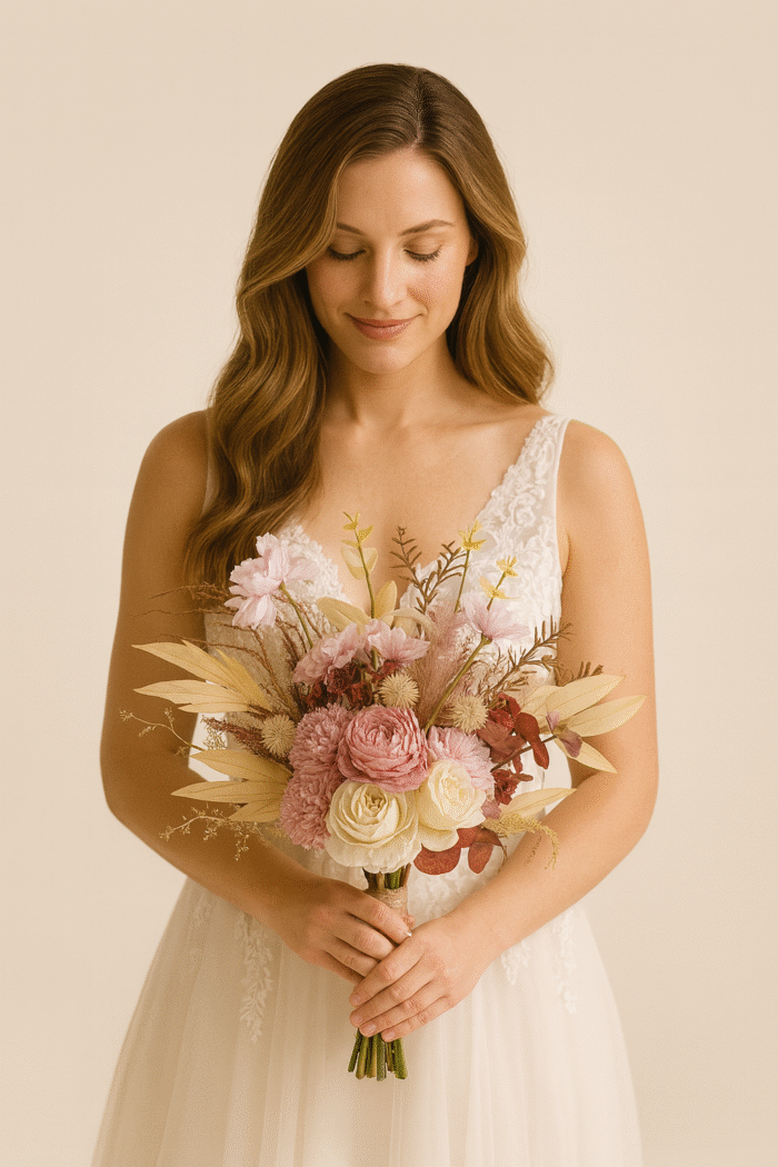 Natural romantic bouquet - 图片 2