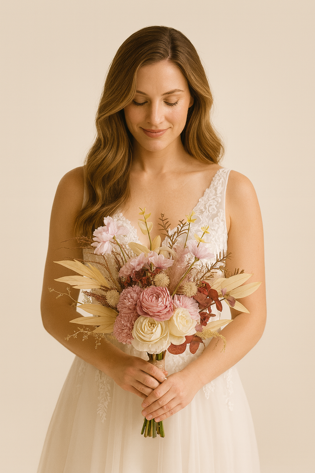 491aef15-3d78-42b2-8277-03e2622a8ccc Natural romantic bouquet - 图片 2