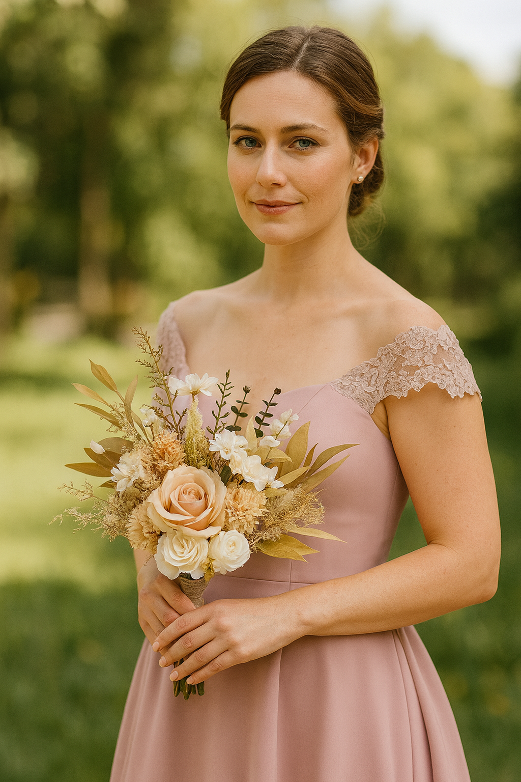 642477f5-cbcc-4b3c-b5b4-1e15917c123f Gentle and romantic bouquet - 图片 2