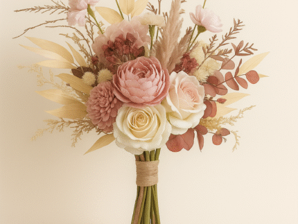 Natural romantic bouquet