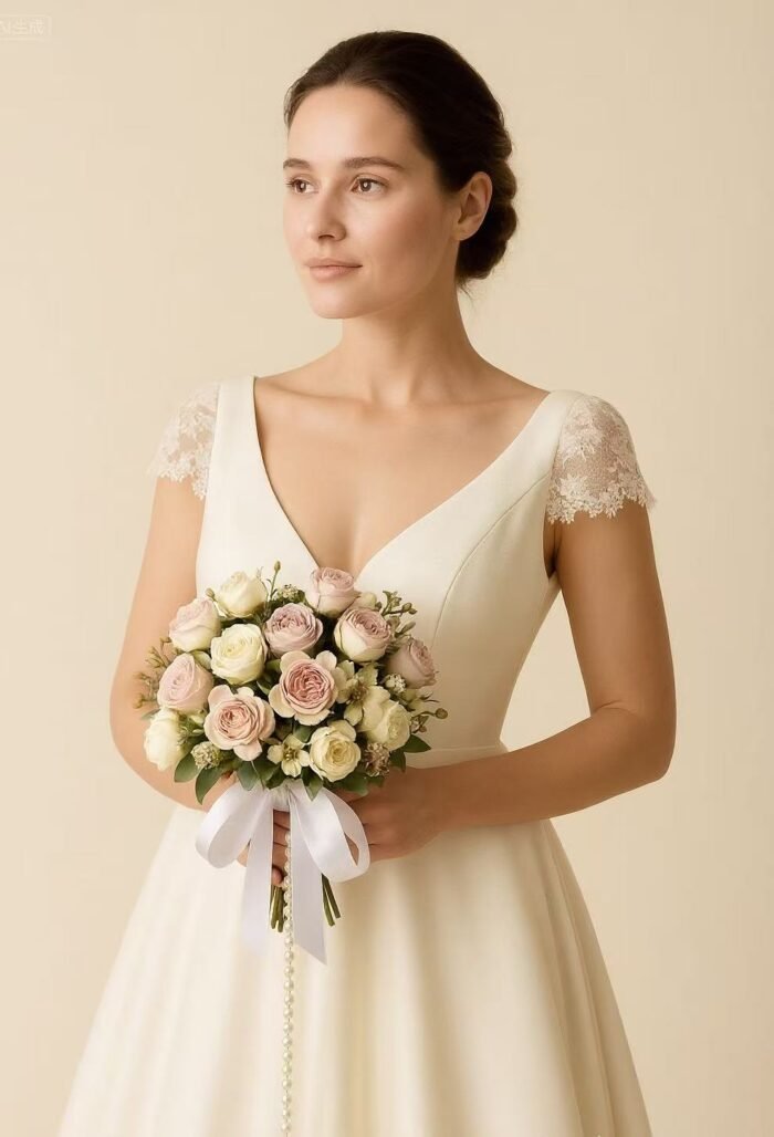 Simple bridal bouquet - 图片 2