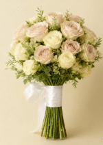 Simple bridal bouquet
