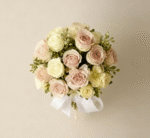 Simple pink and white bouquet - 图片 3