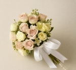 Simple pink and white bouquet - 图片 4